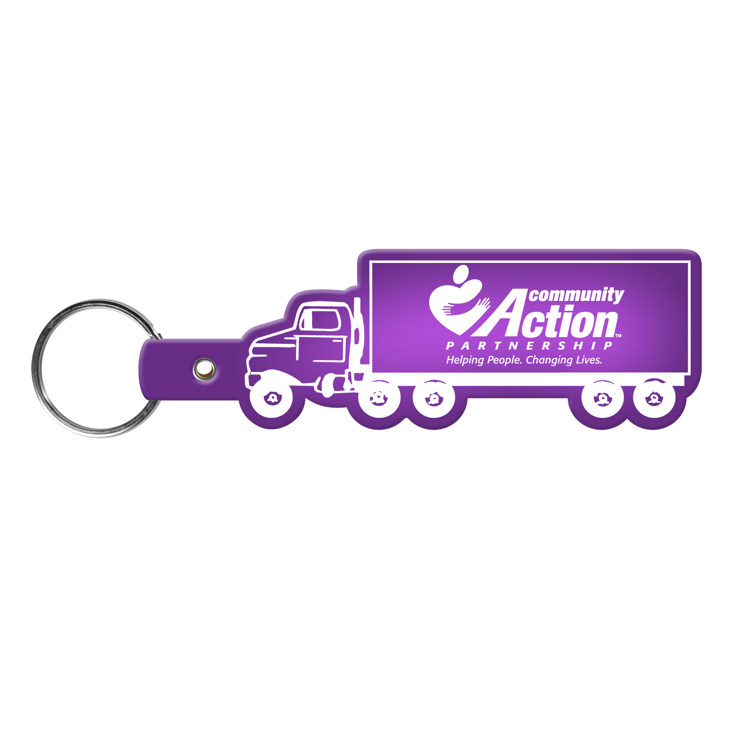 Truck Flexible Key Tag 1