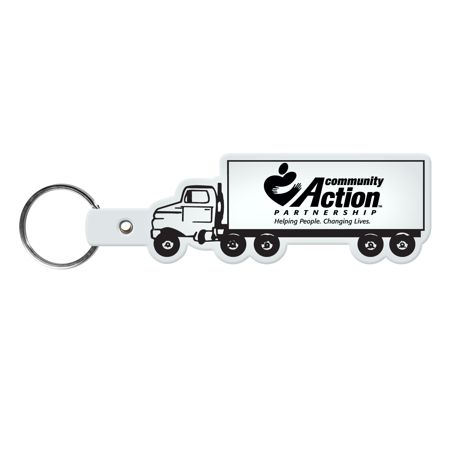 Truck Flexible Key Tag 1