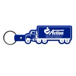 Truck Flexible Key Tag - Blue Truck Flexible Key Tag - Blue