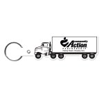 Truck Flexible Key Tag - White Truck Flexible Key Tag - White