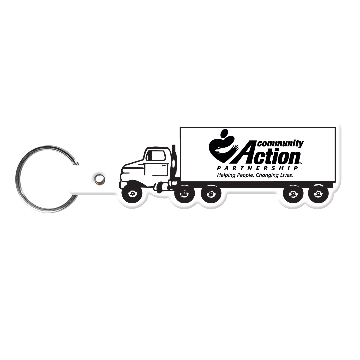 Truck Flexible Key Tag 1