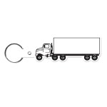 Truck Flexible Key Tag - White Truck Flexible Key Tag - White