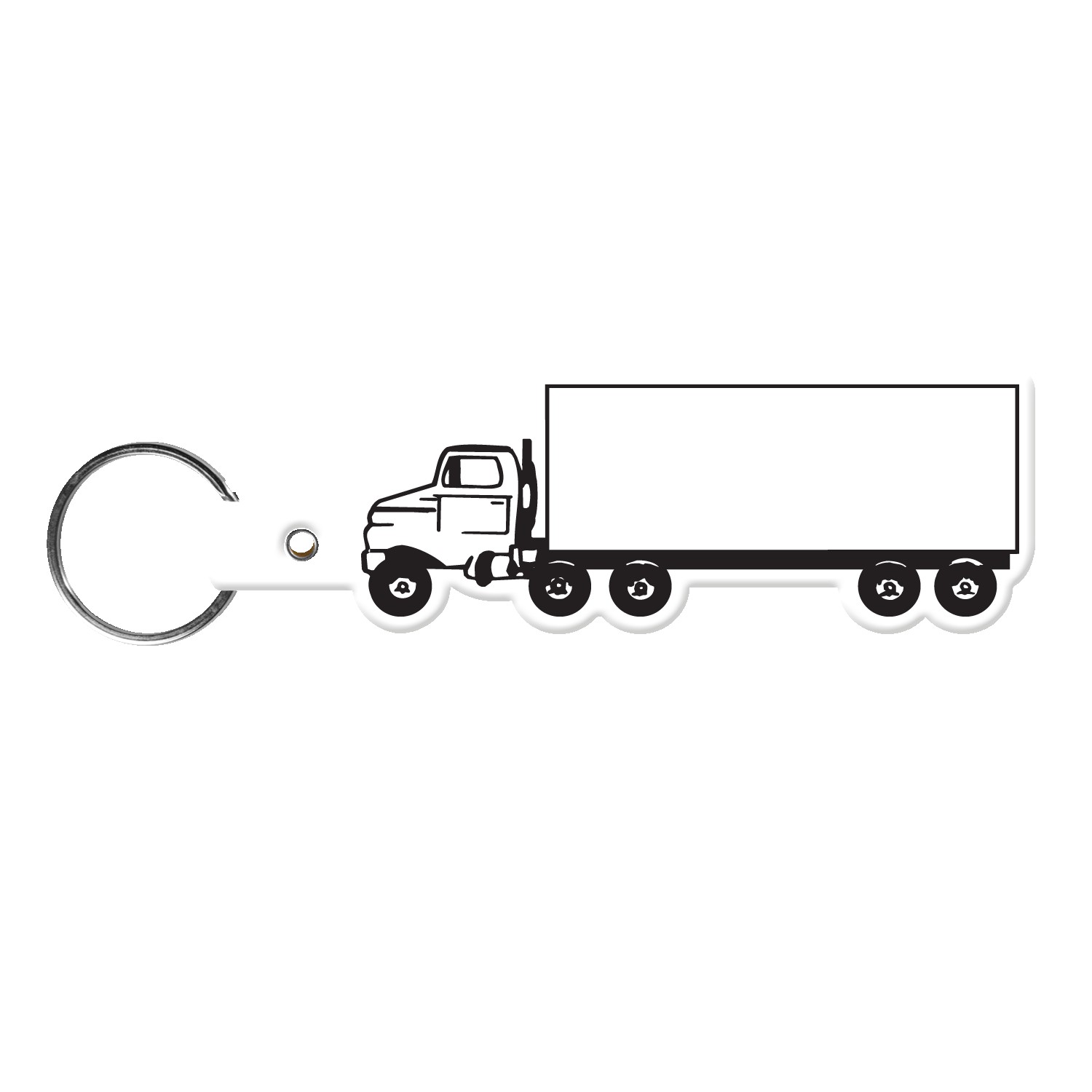 Truck Flexible Key Tag 1