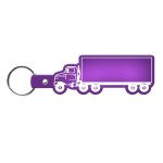 Truck Flexible Key Tag - Translucent Purple Truck Flexible Key Tag - Translucent Purple