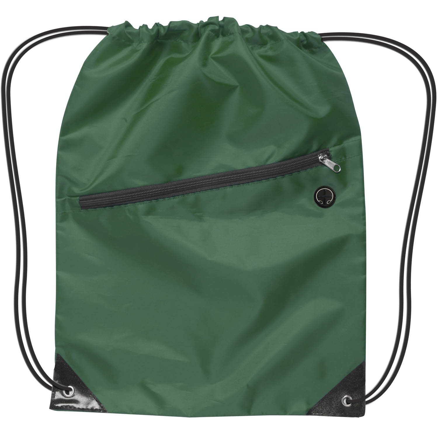Drawstring Backpack w/ Zipper 1