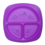 Children's Portion Plate - Translucent Purple Children's Portion Plate - Translucent Purple