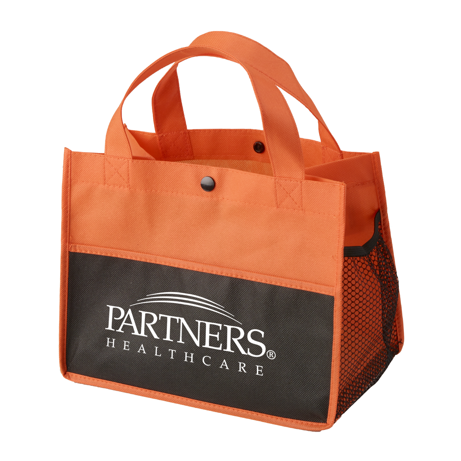 Mini Snap Non-Woven Lunch Tote Bag 1