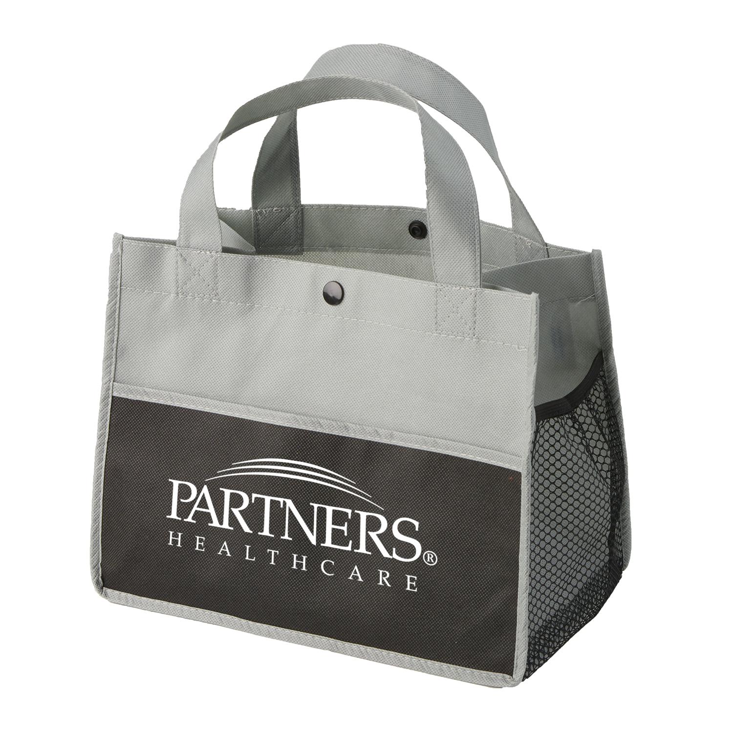 Mini Snap Non-Woven Lunch Tote Bag 1