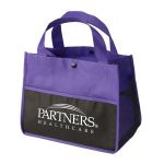 Mini Snap Non-Woven Lunch Tote Bag 1 Mini Snap Non-Woven Lunch Tote Bag 1
