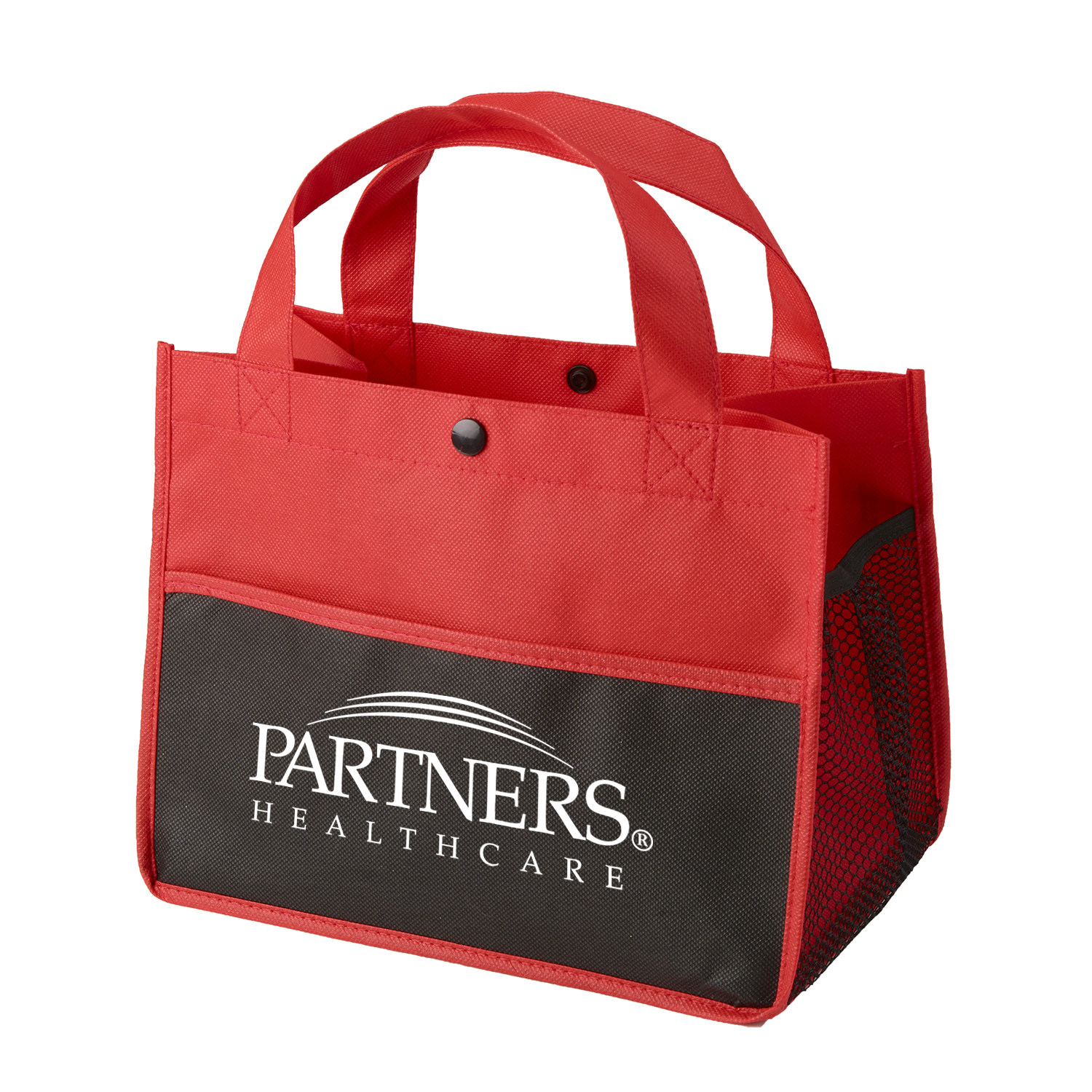 Mini Snap Non-Woven Lunch Tote Bag 1