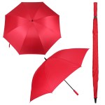 64'' Arc Oversize Golf Umbrella - Red 64'' Arc Oversize Golf Umbrella - Red