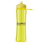 24 Oz. PolySure™ Exertion Sports Water Bottle w/ Grip - Translucent Yellow 24 Oz. PolySure™ Exertion Sports Water Bottle w/ Grip - Translucent Yellow