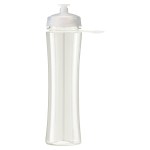 24 Oz. PolySure™ Exertion Sports Water Bottle w/ Grip - Translucent Clear 24 Oz. PolySure™ Exertion Sports Water Bottle w/ Grip - Translucent Clear