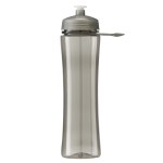 24 Oz. PolySure™ Exertion Sports Water Bottle w/ Grip - Translucent Smoke Gray 24 Oz. PolySure™ Exertion Sports Water Bottle w/ Grip - Translucent Smoke Gray