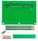 Academic School Kit-Blank Contents - Translucent Green Academic School Kit-Blank Contents - Translucent Green