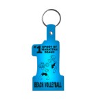 #1 Flexible Key Tag - Translucent Blue #1 Flexible Key Tag - Translucent Blue