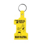#1 Flexible Key Tag - Yellow #1 Flexible Key Tag - Yellow