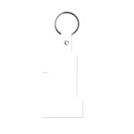 #1 Flexible Key Tag - White #1 Flexible Key Tag - White