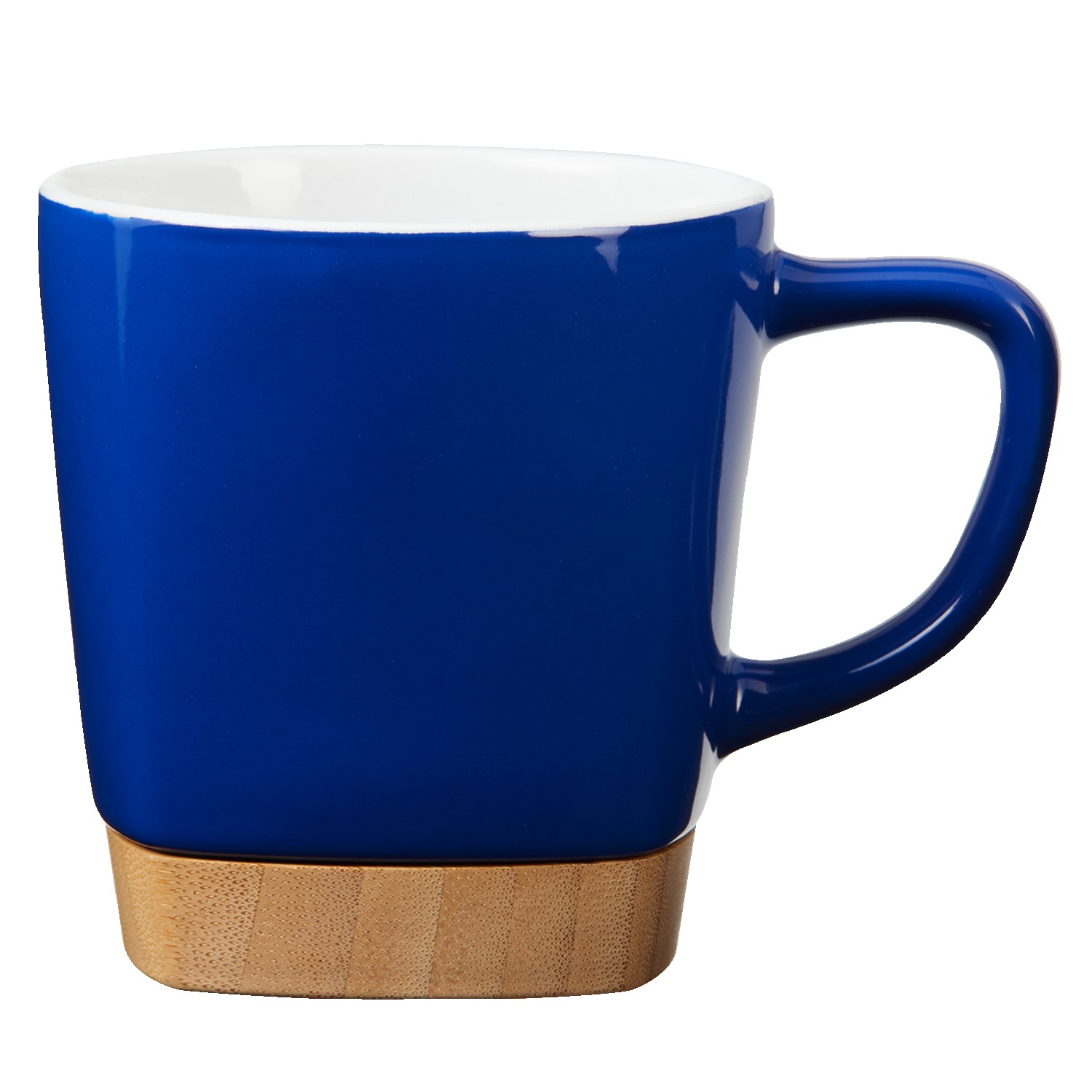 11 Oz. Ceramic Mug with Removable Bamboo Coaster 1