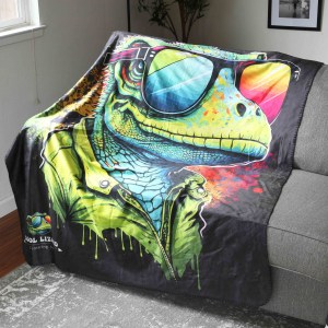 Soft Sublimated Microfiber Blanket (60''x50'') 1 Soft Sublimated Microfiber Blanket (60''x50'') 1