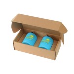 10 Oz. Stainless Steel Low Ball Glasses Gift Box Set - Sky Blue 10 Oz. Stainless Steel Low Ball Glasses Gift Box Set - Sky Blue