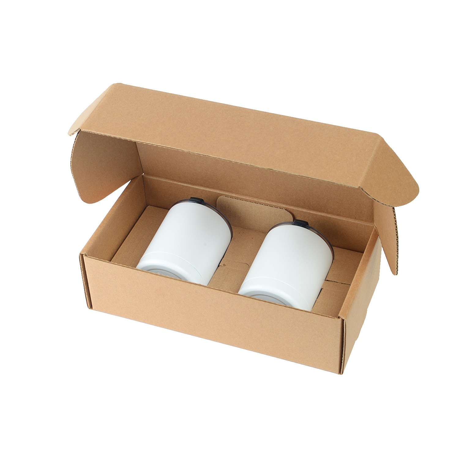 10 Oz. Stainless Steel Low Ball Glasses Gift Box Set 1
