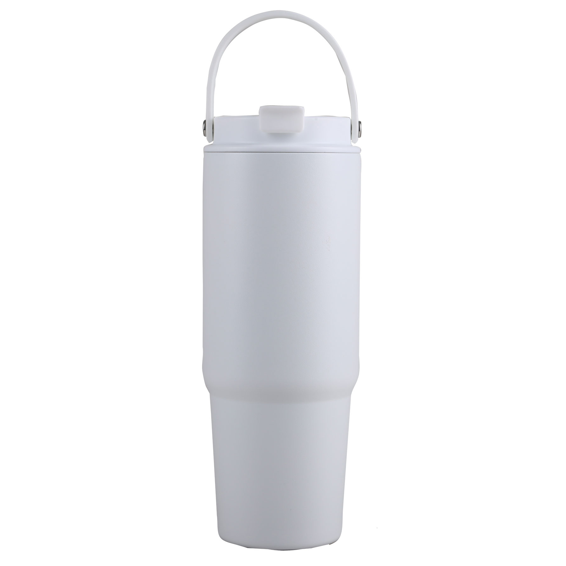 27 Oz. Siam Powder Coated Recycled Stainless Steel Tumbler w/Carrying Handle 1