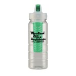25 oz. PolySure™ Ridge Bottle with Infuser - Translucent Green 25 oz. PolySure™ Ridge Bottle with Infuser - Translucent Green