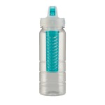 25 oz. PolySure™ Ridge Bottle with Infuser - Translucent Aqua Blue 25 oz. PolySure™ Ridge Bottle with Infuser - Translucent Aqua Blue