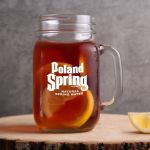 16 Oz. Maplewood Libbey Mason Jar Mug with Handle 1 16 Oz. Maplewood Libbey Mason Jar Mug with Handle 1