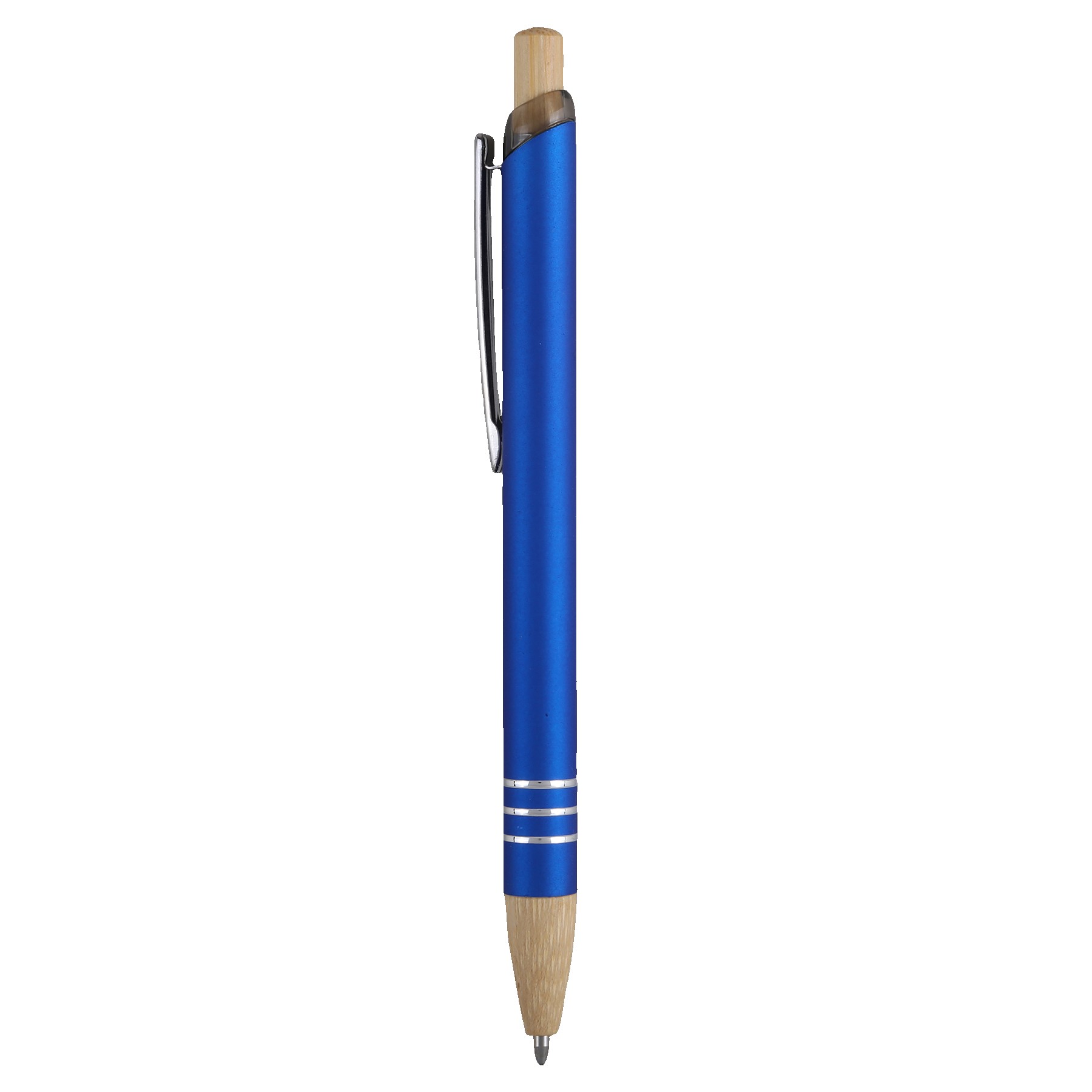 Venosa Velvet-Touch Aluminum Pen w/Bamboo Accents 1