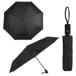 37" Arc 3-Fold Automatic Umbrella - Black 37" Arc 3-Fold Automatic Umbrella - Black