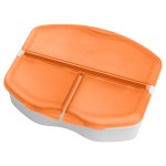 Tri Minder Pill Case Box - Translucent Orange Tri Minder Pill Case Box - Translucent Orange
