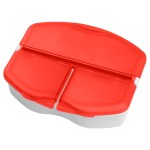 Tri Minder Pill Case Box - Translucent Red Tri Minder Pill Case Box - Translucent Red