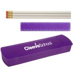 USA Back to School Kit-Blank Contents - Translucent Purple USA Back to School Kit-Blank Contents - Translucent Purple