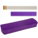 USA Back to School Kit-Blank Contents - Translucent Purple USA Back to School Kit-Blank Contents - Translucent Purple