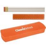 USA Back to School Kit-Blank Contents - Translucent Orange USA Back to School Kit-Blank Contents - Translucent Orange