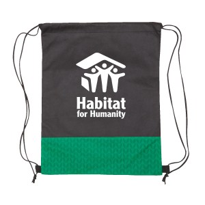 Pathway Non-Woven Drawstring Backpack 1 Pathway Non-Woven Drawstring Backpack 1