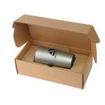 20 Oz. Everest Velvet-Touch Tumbler w/Gift Box - Matte Metallic Silver 20 Oz. Everest Velvet-Touch Tumbler w/Gift Box - Matte Metallic Silver