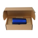 20 Oz. Everest Velvet-Touch Tumbler w/Gift Box - Matte Metallic Blue 20 Oz. Everest Velvet-Touch Tumbler w/Gift Box - Matte Metallic Blue