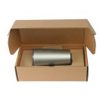 20 Oz. Everest Velvet-Touch Tumbler w/Gift Box - Matte Metallic Silver 20 Oz. Everest Velvet-Touch Tumbler w/Gift Box - Matte Metallic Silver