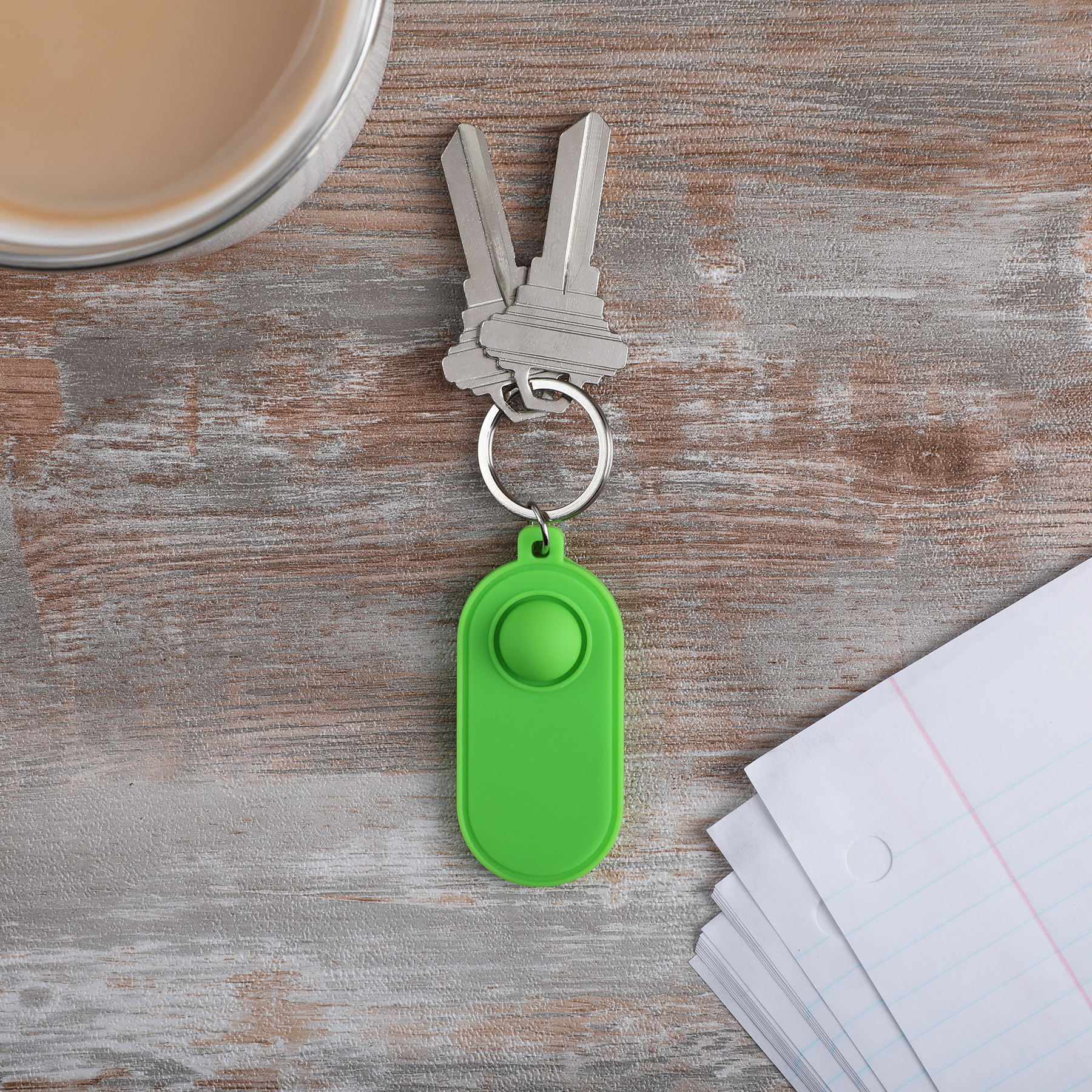 Silicone Stress Pop-it™ Keytag 1