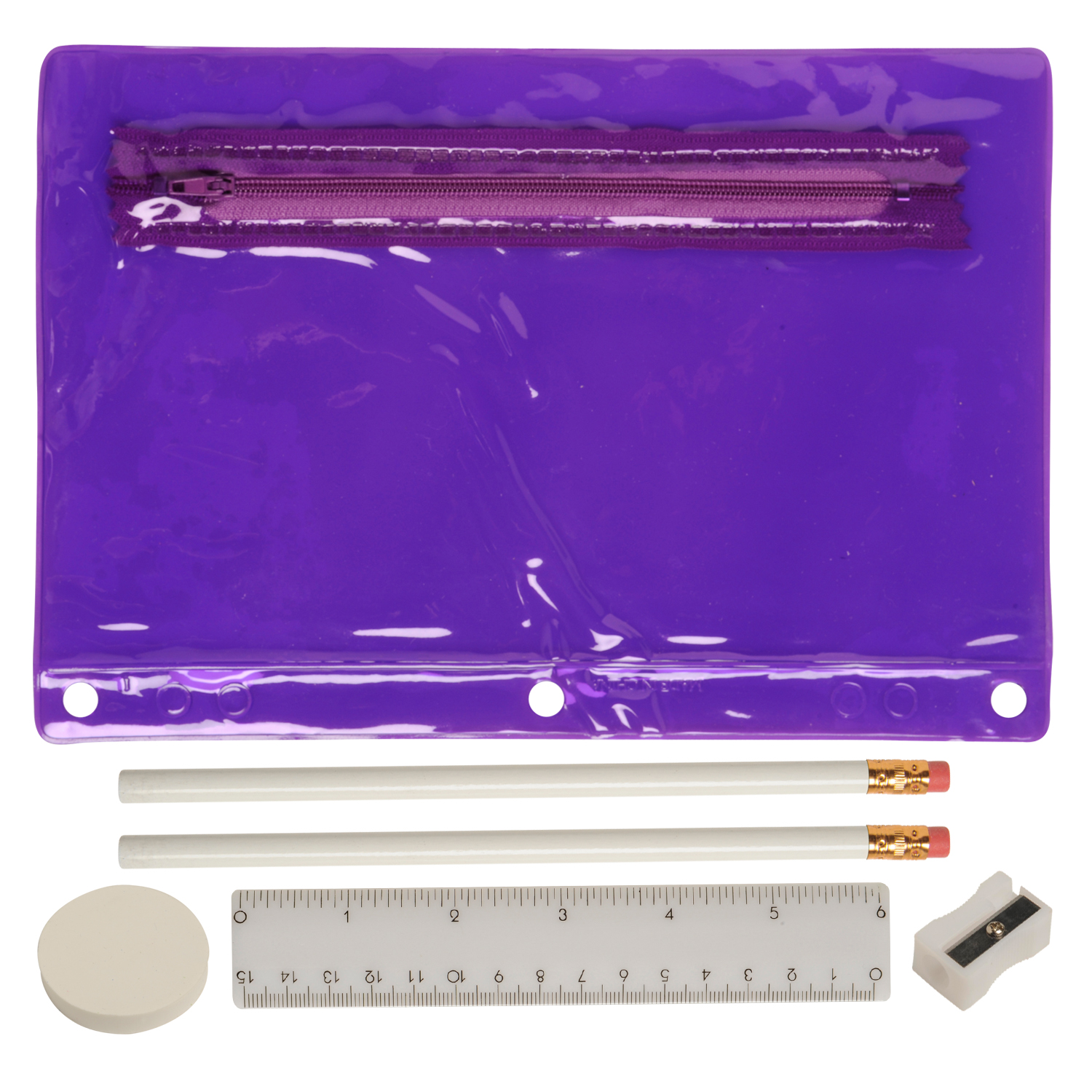 Translucent Deluxe School Kit-Imprinted Contents 1
