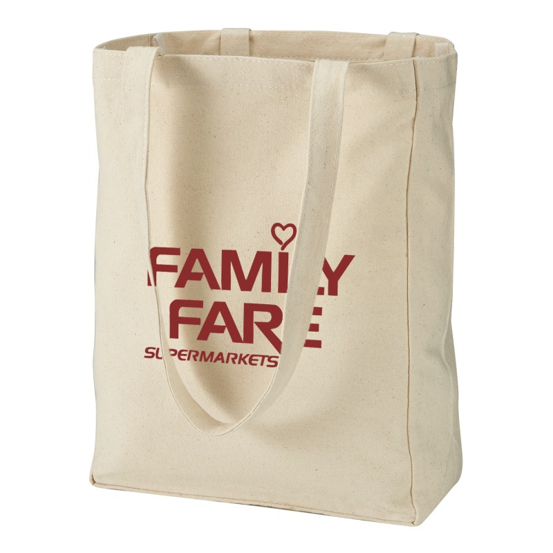 10 Oz. Cotton Canvas Everyday Tote Bag 1 10 Oz. Cotton Canvas Everyday Tote Bag 1