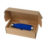 17 Oz. Cascade Stainless Steel Bottle w/Gift Box - Navy Blue 17 Oz. Cascade Stainless Steel Bottle w/Gift Box - Navy Blue
