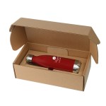 17 Oz. Cascade Stainless Steel Bottle w/Gift Box - Brick Red 17 Oz. Cascade Stainless Steel Bottle w/Gift Box - Brick Red