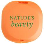 Double Diva™ Compact Mirror - Orange Double Diva™ Compact Mirror - Orange