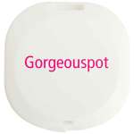 Double Diva™ Compact Mirror - White Double Diva™ Compact Mirror - White