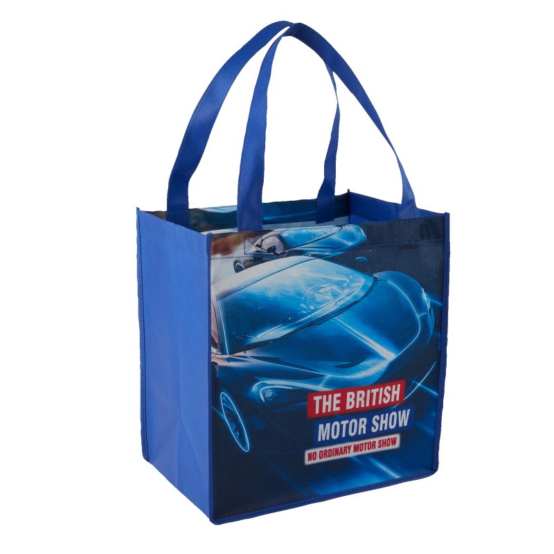 Sublimated Non-Woven Grocery Tote Bag (2-Sided) 1 Sublimated Non-Woven Grocery Tote Bag (2-Sided) 1