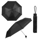 42" Arc Budget Telescoping Umbrella - Black 42" Arc Budget Telescoping Umbrella - Black